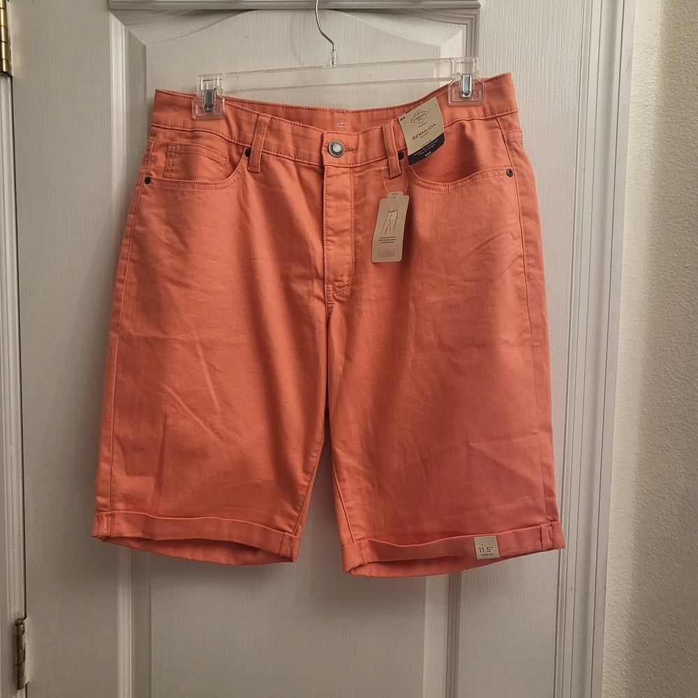 St. John Bay Women's Coral Bermuda Woman Shorts
